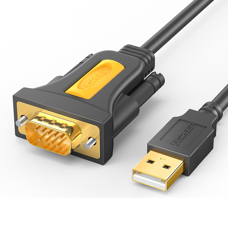 绿联 20223 USB转串口DB9 RS-232 公对公 3米按（个）销售