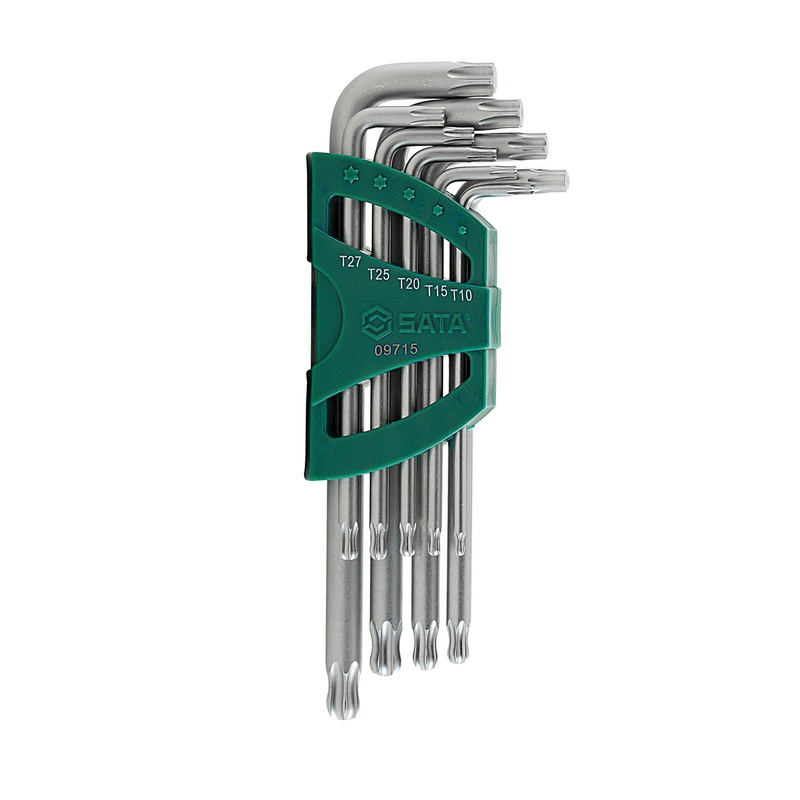 世达 9715 9件加长球头花形扳手组套 T10-T50按套销售