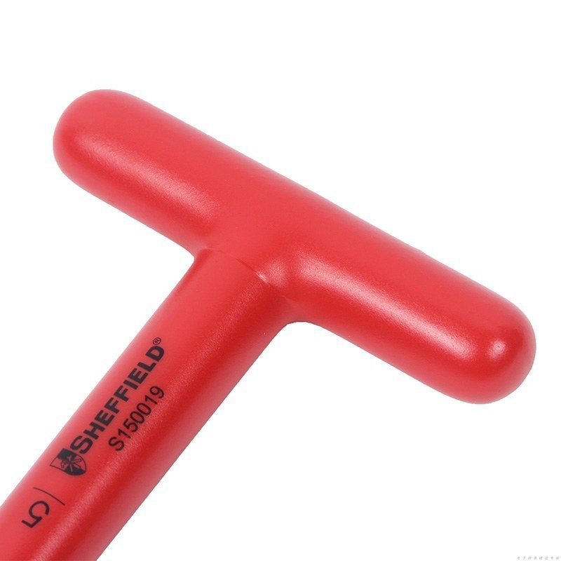 钢盾 S150021 浸塑型单色绝缘T型内六角扳手 8*120mm按（个）销售