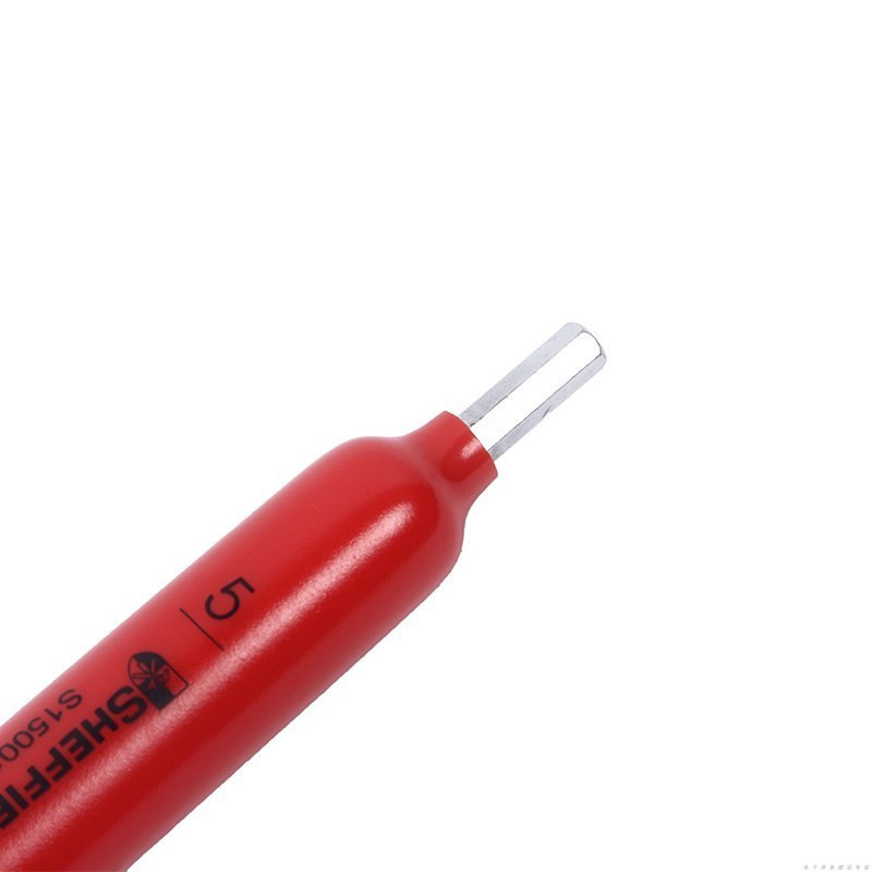 钢盾 S150021 浸塑型单色绝缘T型内六角扳手 8*120mm按（个）销售