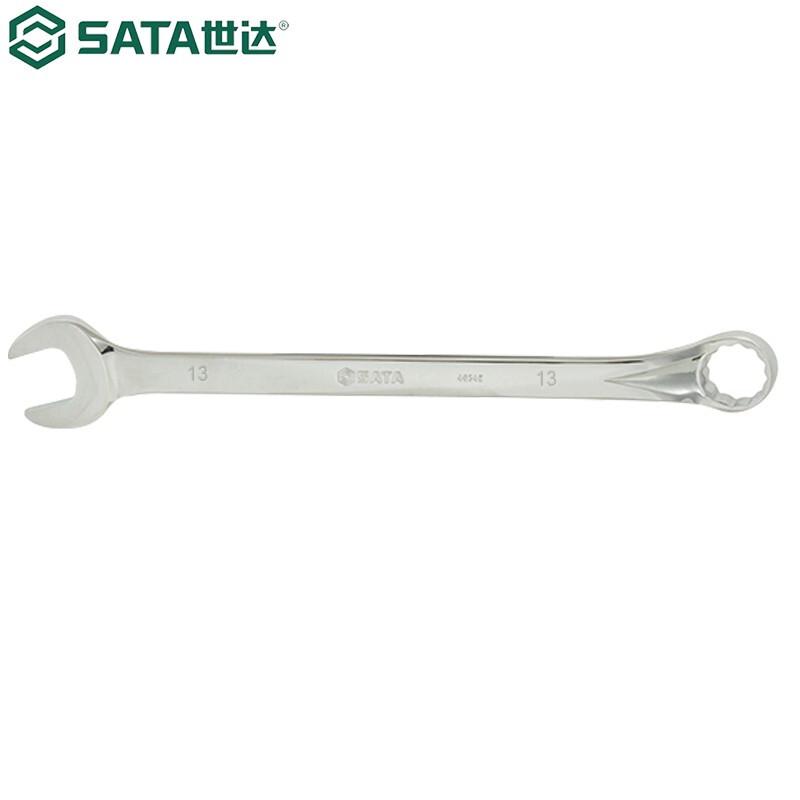 世达 40338 新型全抛光两用扳手 13MM按把销售