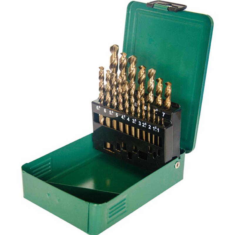 世达 52819 直柄含钴麻花钻组套 19件套按（套）销售