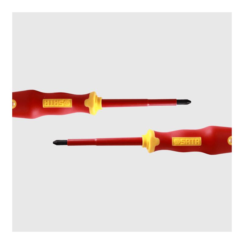 世达 61224 T系列双色柄十字绝缘螺丝批 #3x150MM按（把）销售