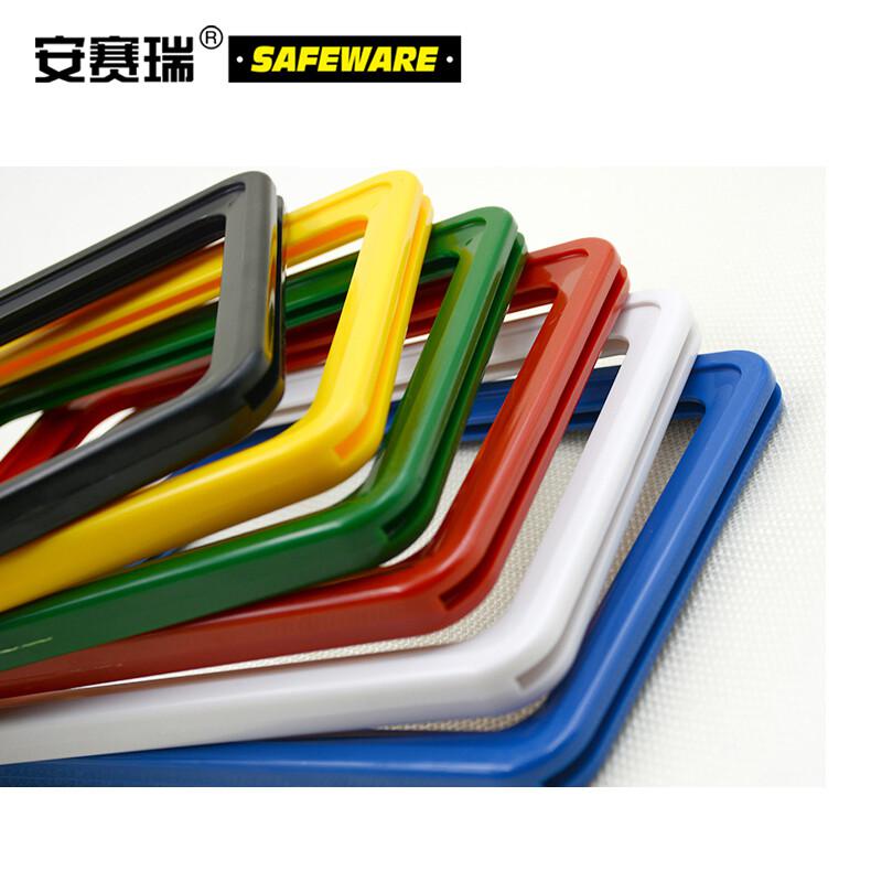 安赛瑞 13392 强磁货架信息标识牌 A6 150×110mm 黑 （10个装）按（包）销售