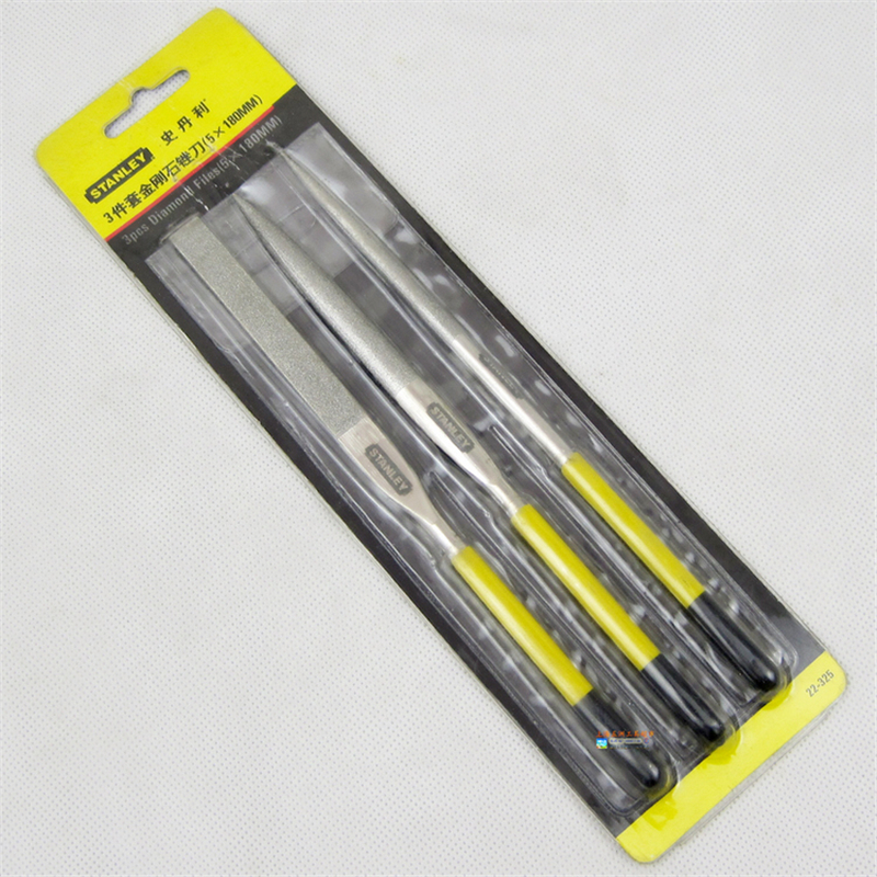 史丹利 22-325-23 金刚石整形锉套装五金工具 3件5*180mm按（套）销售
