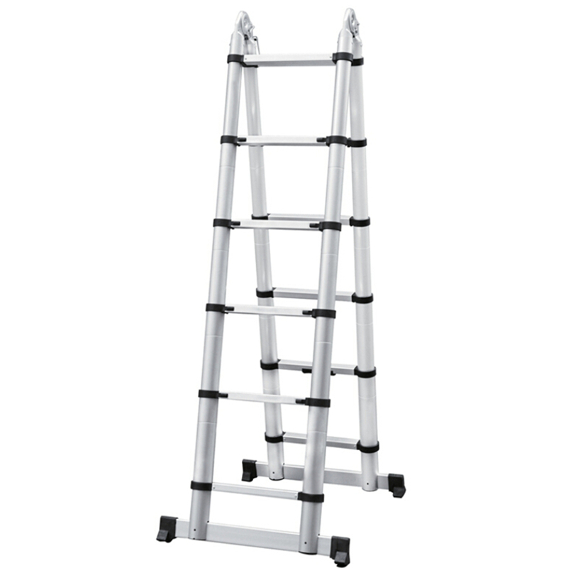奥鹏 AP-509A-380 多功能大关节竹节梯 3.8米按台销售