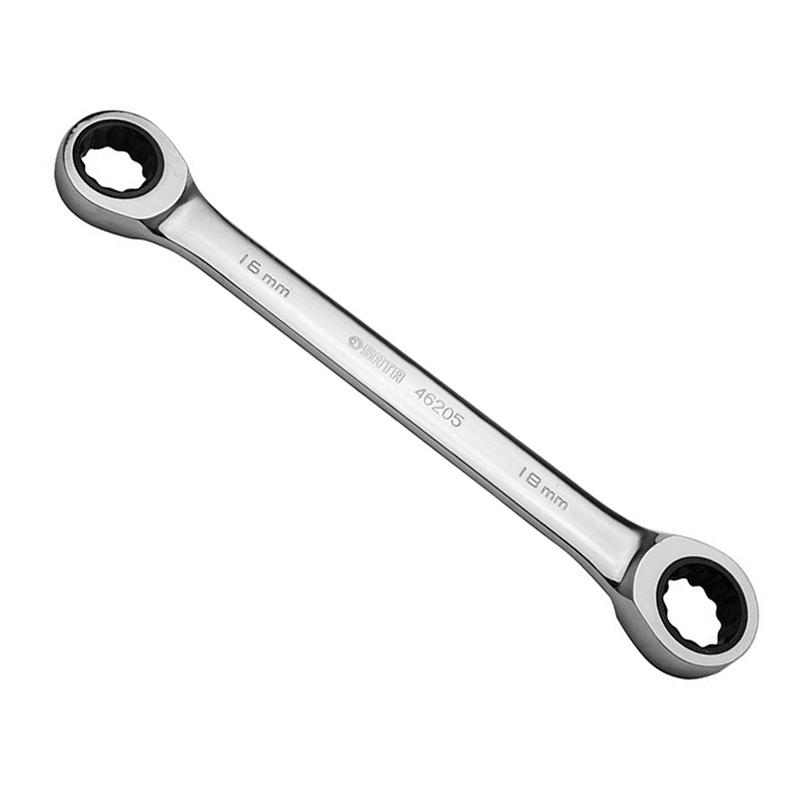 世达 46200 全抛光双梅花快扳 8x10MM按（把）销售