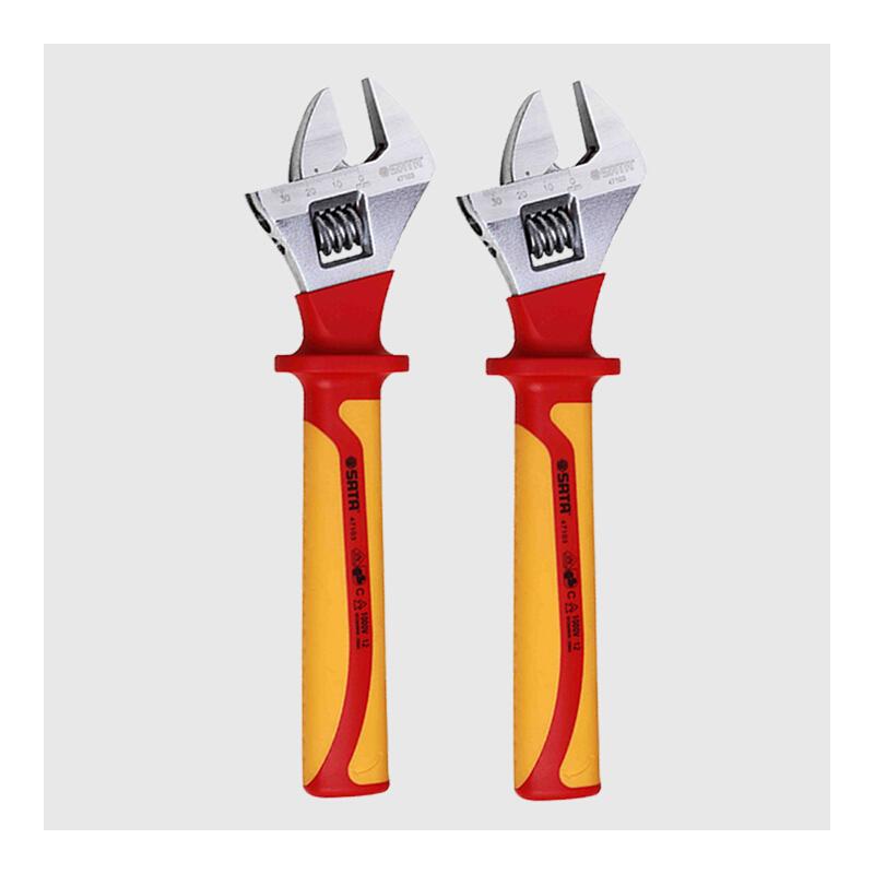 世达 47103 VDE绝缘耐压活动扳手 10"按(把)销售 世达 47103 VDE绝缘耐压活动扳手 10"按(把)销售