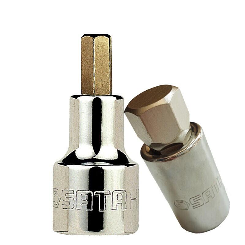 世达 24207 12.5MM系列50MM长六角旋具套筒 12MM按（支）销售