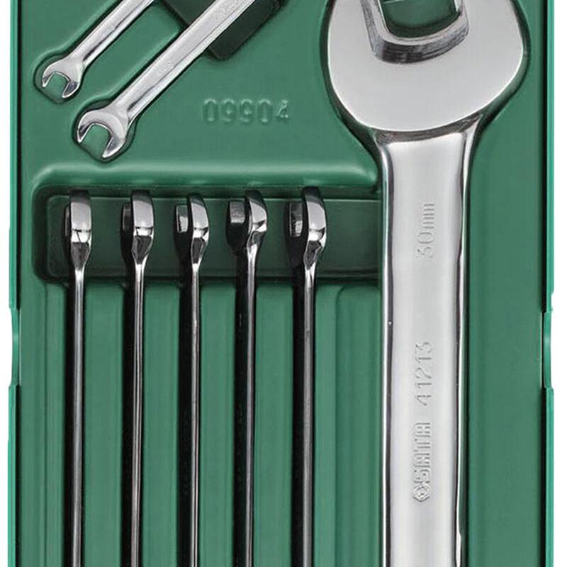 世达 09904 双开口扳手及两用扳手 10件套按套销售 世达 09904 双开口扳手及两用扳手 10件套按套销售