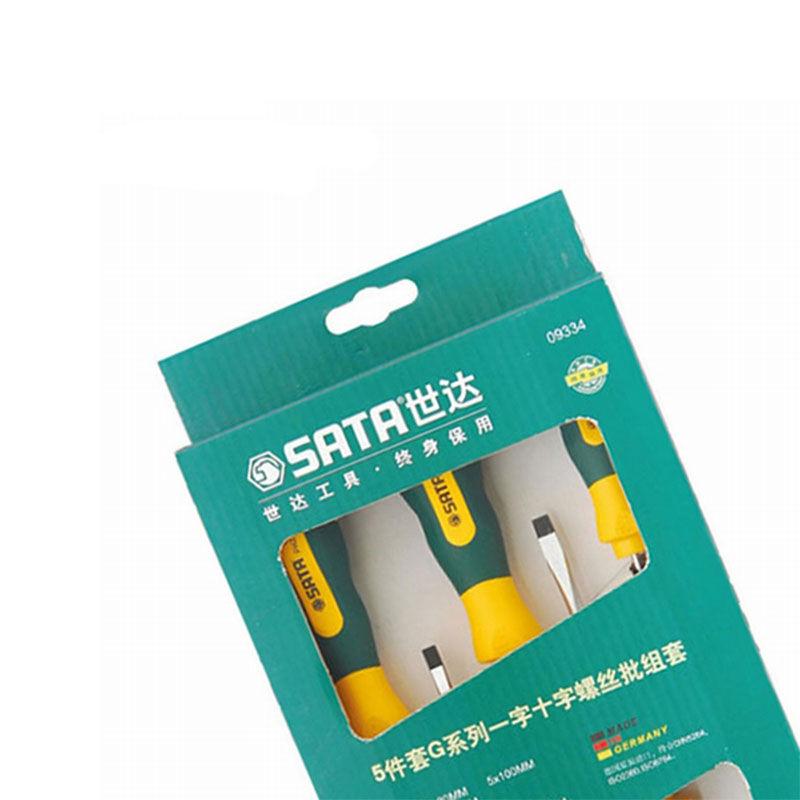 世达 09334 G系列一字、十字螺丝批组套 5件套按（套）销售
