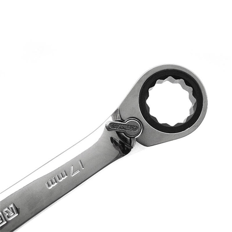 史丹利 91-598-1L-22 公制双梅花双向棘轮快扳 16x18mm按把销售