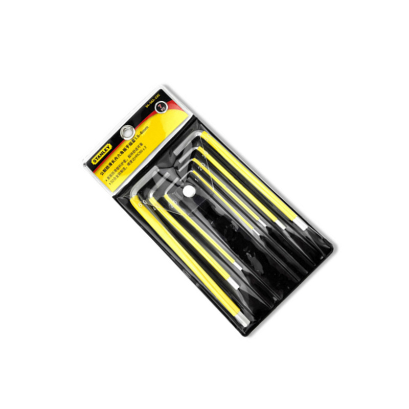 史丹利 94-562-23C 公制防滑长内六角扳手组套 7件套1.5-6mm按套销售 史丹利 94-562-23C 公制防滑长内六角扳手组套 7件套1.5-6mm按套销售