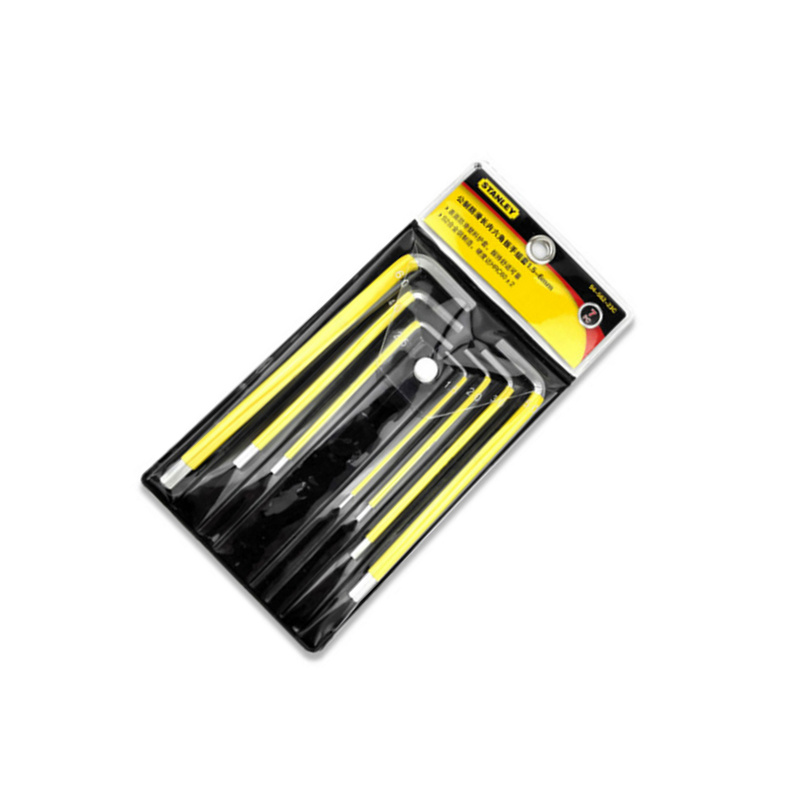 史丹利 94-562-23C 公制防滑长内六角扳手组套 7件套1.5-6mm按套销售 史丹利 94-562-23C 公制防滑长内六角扳手组套 7件套1.5-6mm按套销售