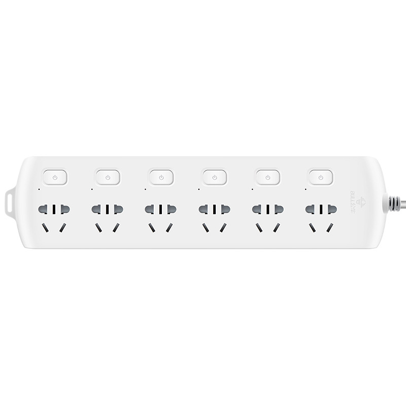 公牛 GN-B2063 多控六联插座(新) 3米 白色按个销售 公牛 GN-B2063 多控六联插座(新) 3米 白色按个销售