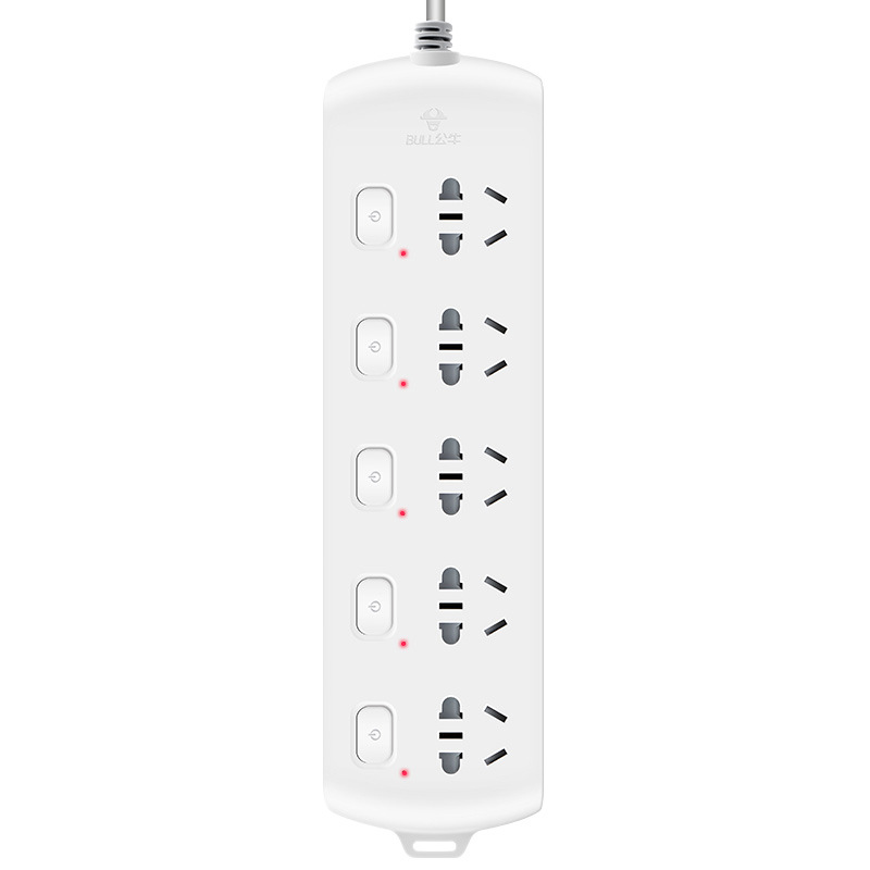 公牛 GN-B2053 多控五联插座（新） 3米 白色按（个）销售