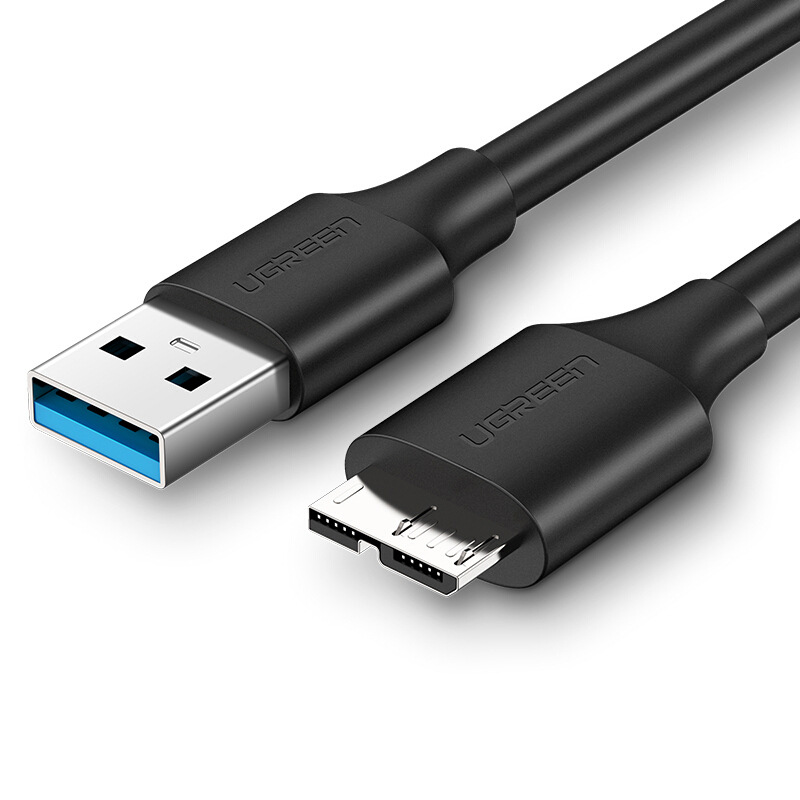 绿联 60529 USB3.0 Micro线 1米 黑色按个销售