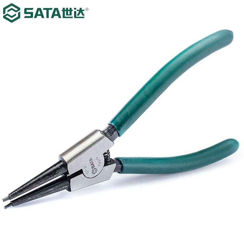 世达 72012 轴用卡簧钳，德式直口 7