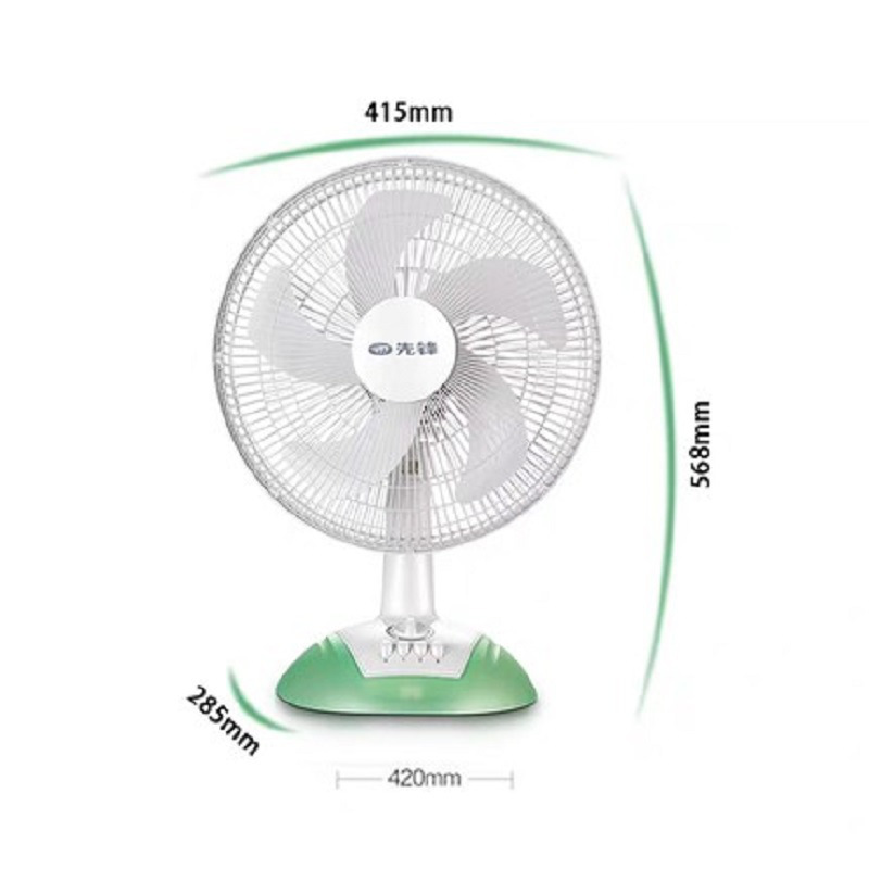 先锋 DT1002/FT35-10A 台式电风扇 五叶 45W 白色按台销售
