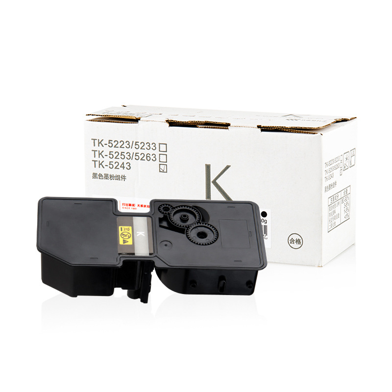 天威 TK-5243 粉盒（带芯片） 60g/3000页 黑色 适用P5026cdn P5026cdw M5526cdn M5526cd按个销售