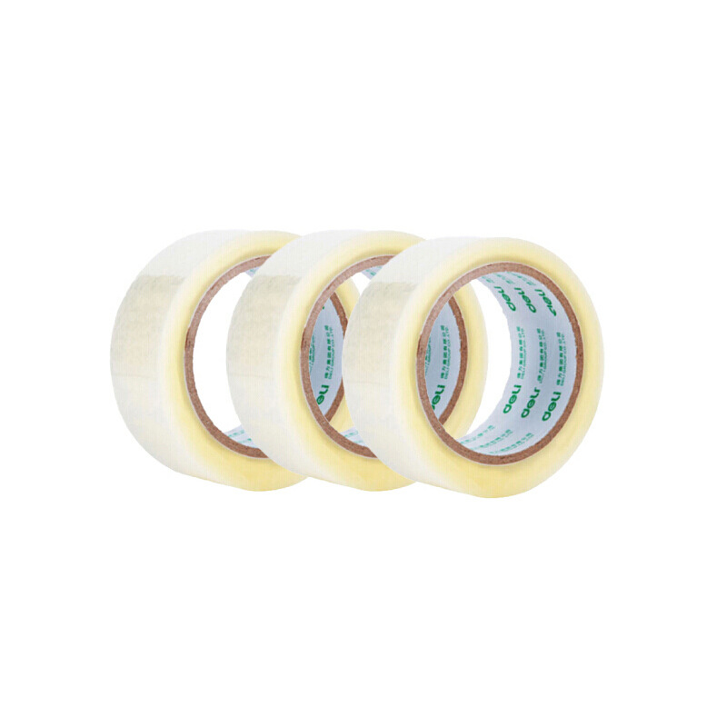 得力 30331 透明封箱胶带 60mm*40y  6卷/筒按（筒）销售