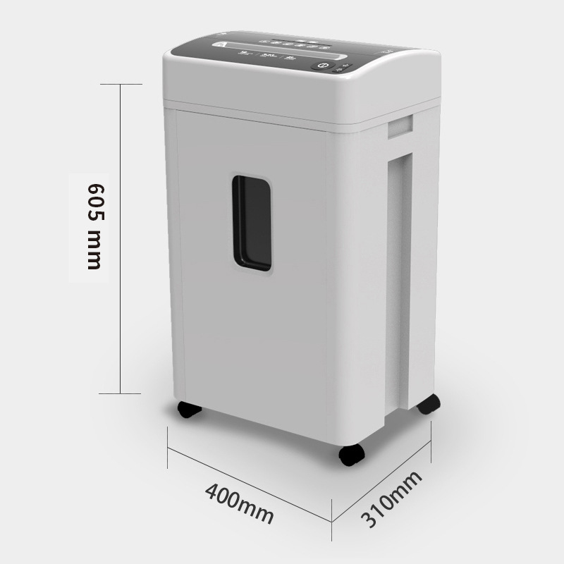 三木 MSD9726 锰钢侠系列碎纸机 适用于文件切碎保密 米白色按台销售