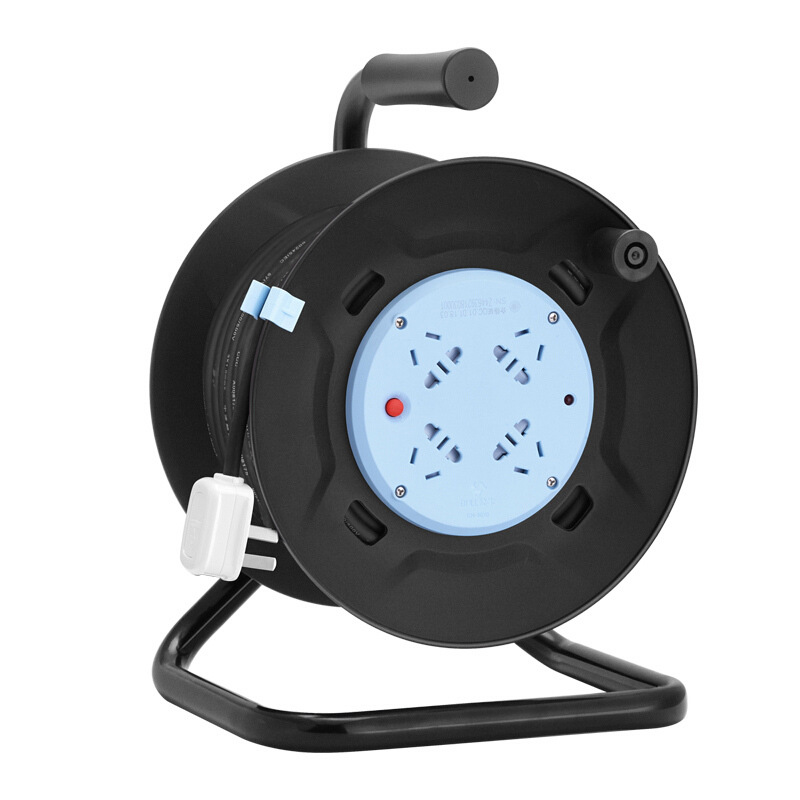 公牛 GN-8030 卷线盘 工程接线 移动电缆电线盘 20米 黑蓝色按个销售