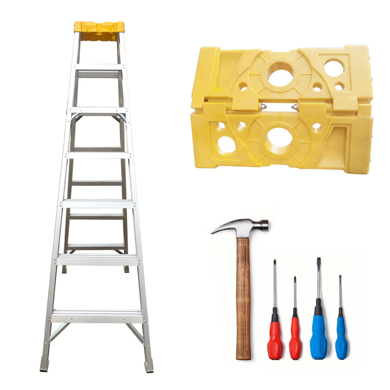 兴航发 铝合金双侧梯子 2.1M 银白色按件销售 兴航发 铝合金双侧梯子 2.1M 银白色按件销售