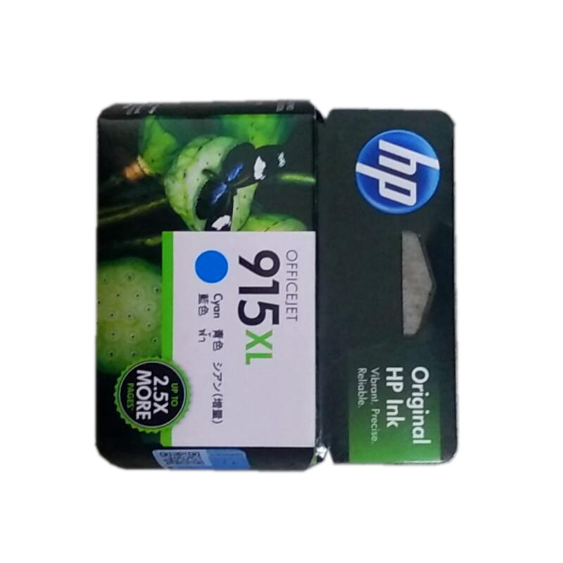 惠普 3YM19AA 墨盒 915XL 720页 蓝色 HP OfficeJet Pro 8020/8018按（盒）销售