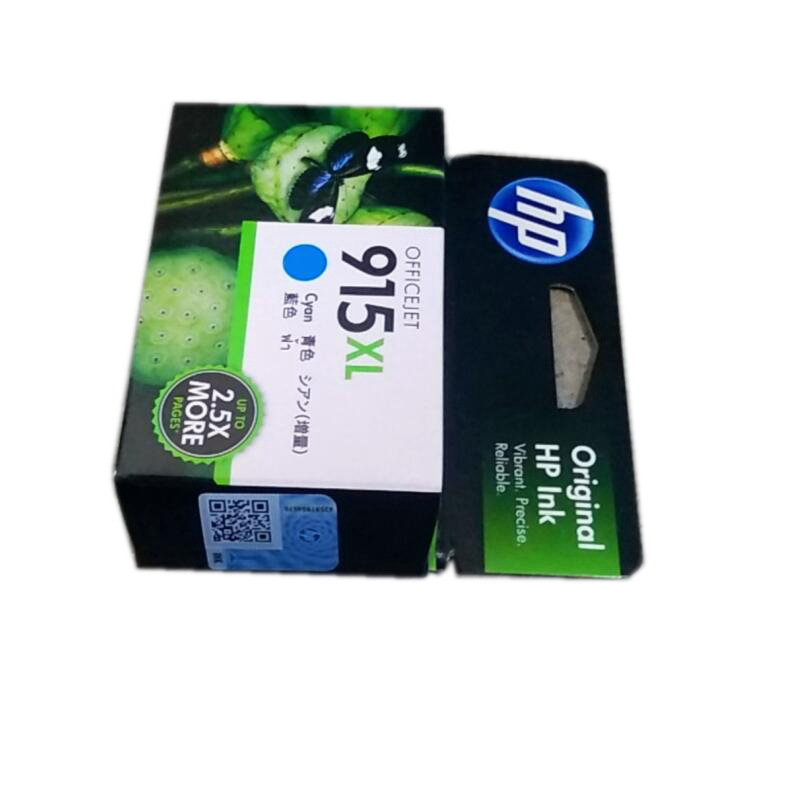 惠普 3YM19AA 墨盒 915XL 720页 蓝色 HP OfficeJet Pro 8020/8018按（盒）销售