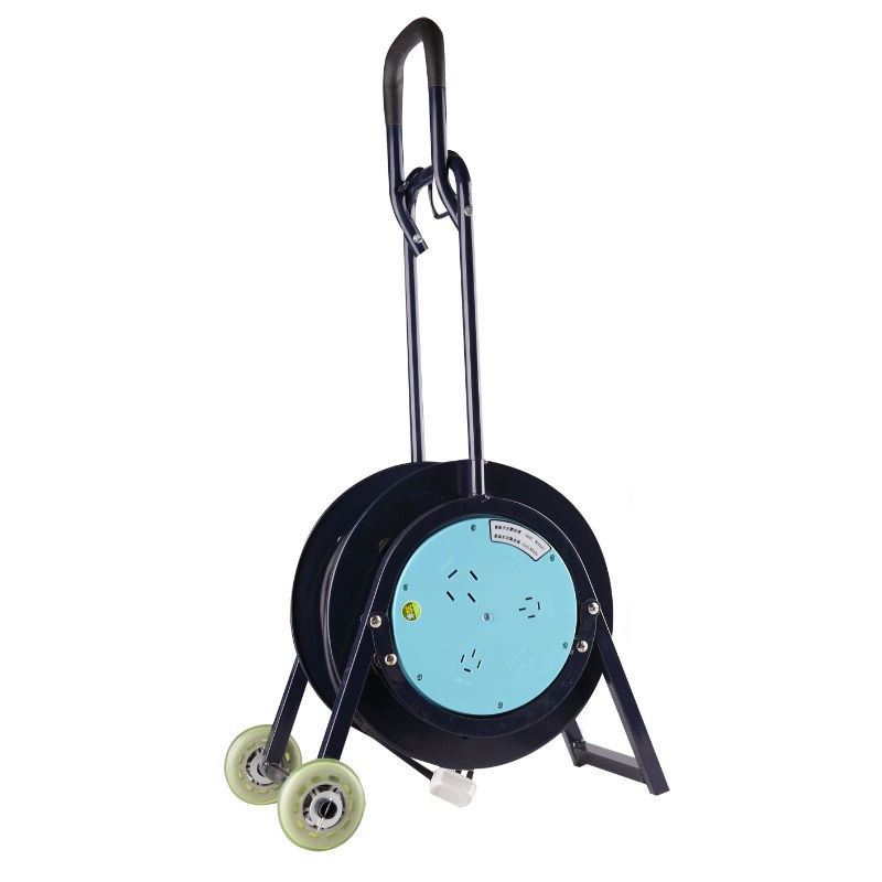 公牛 GN-805  卷线盘/工程接线/移动电缆电线盘 2.5平方 25A三相四线 30米 蓝黑色按个销售