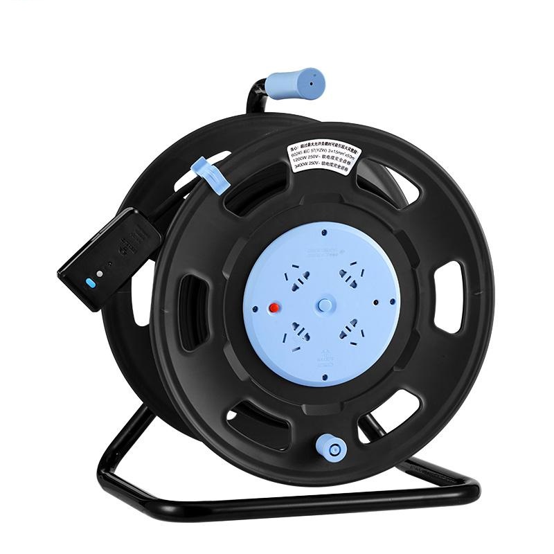 公牛 GN-806DN 超功率保护 漏电保护电缆卷盘 线盘 插座插排 线粗2.5M平方米 50米 蓝黑色按(个)销售 公牛 GN-806DN 超功率保护 漏电保护电缆卷盘 线盘 插座插排 线粗2.5M平方米 50米 蓝黑色按(个)销售