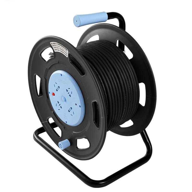 公牛 GN-806DN 超功率保护 漏电保护电缆卷盘 线盘 插座插排 线粗2.5M平方米 50米 蓝黑色按(个)销售 公牛 GN-806DN 超功率保护 漏电保护电缆卷盘 线盘 插座插排 线粗2.5M平方米 50米 蓝黑色按(个)销售