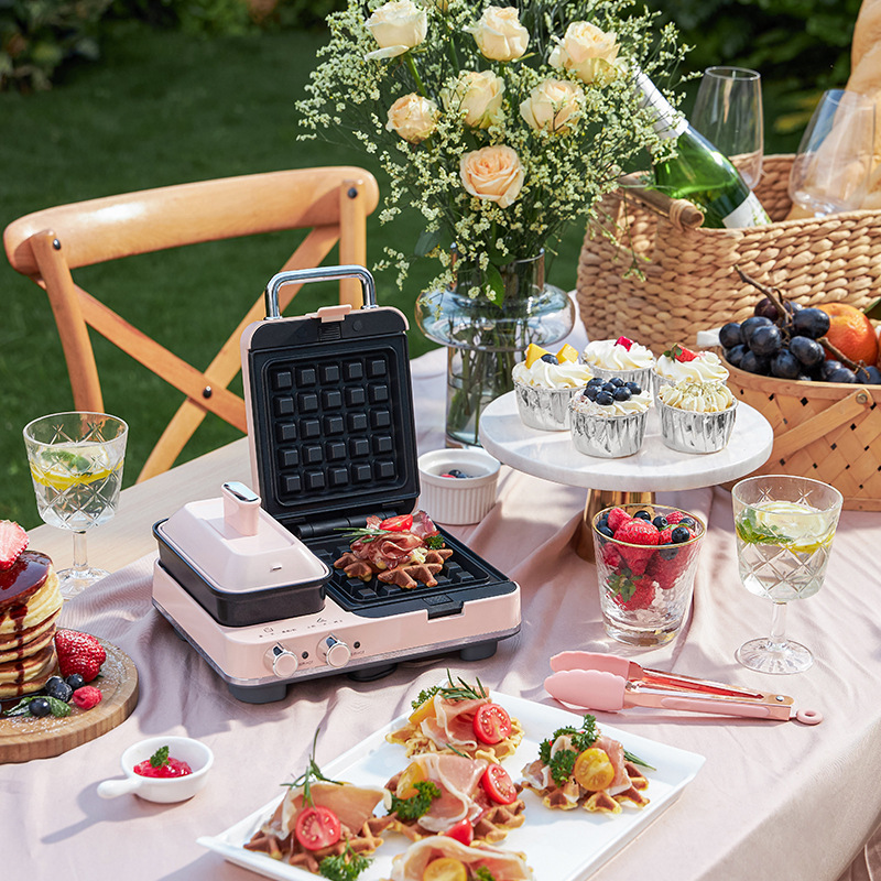 摩飞 MR9086 轻食机 蒸锅三文治机 1100W 随机色按(台)销售 摩飞 MR9086 轻食机 蒸锅三文治机 1100W 随机色按(台)销售