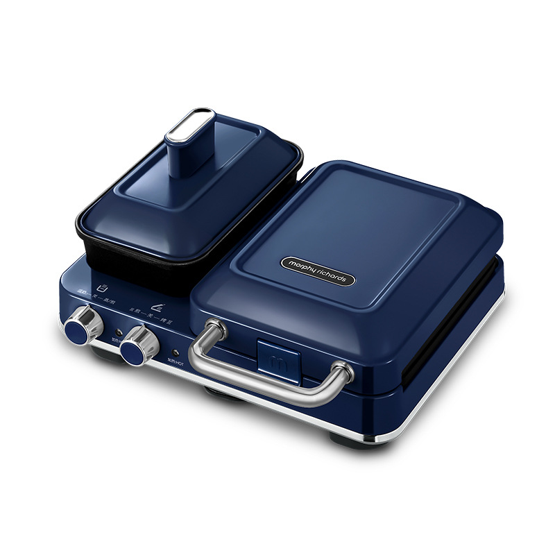 摩飞 MR9086 轻食机（蒸锅三文治机） 1100W 蓝色按（台）销售