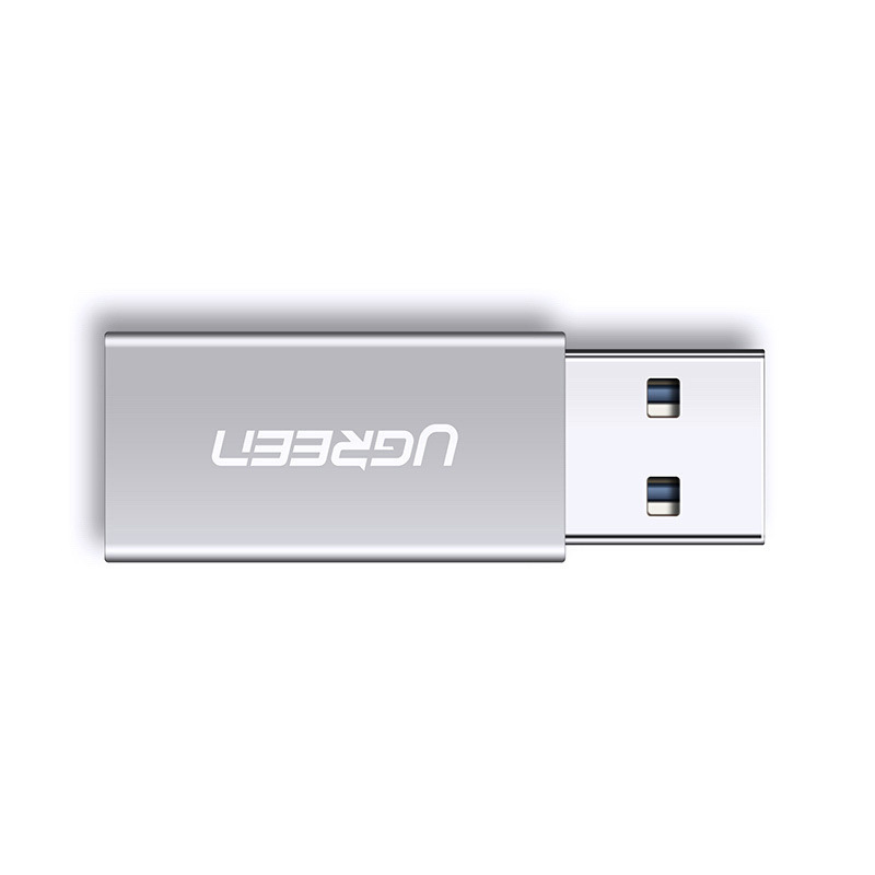 绿联 30705 数据线转接头 USB3.0公转Type-C母 深灰色 吸塑包装按个销售 绿联 30705 数据线转接头 USB3.0公转Type-C母 深灰色 吸塑包装按个销售