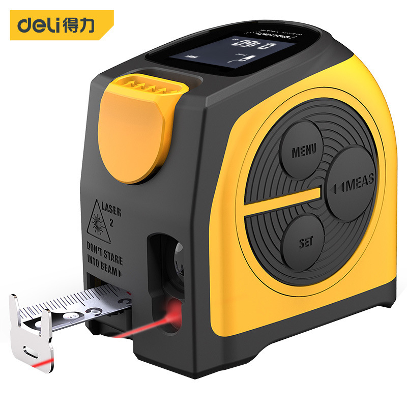 得力工具 DL4172A 激光测距钢卷尺 5+50M按（把）销售