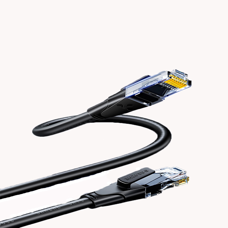 山泽 WD6100 六类网线 CAT6类千兆网络跳线 10米 黑色按（根）销售