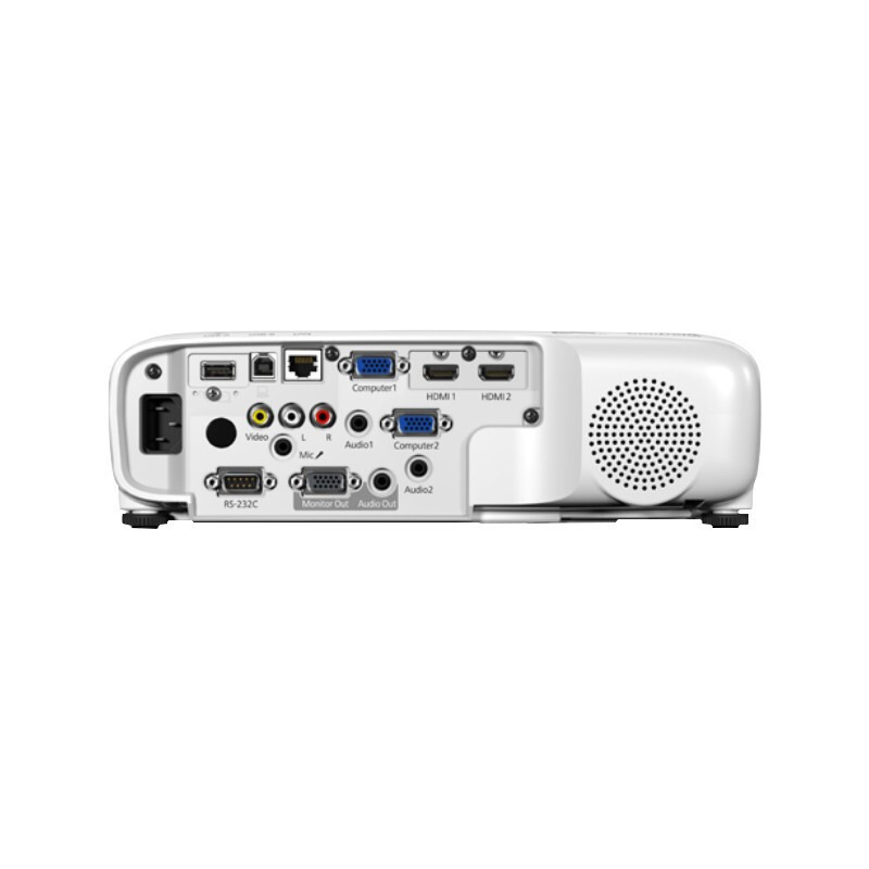 爱普生 CB-992F 3LCD高亮商教投影机 4000流明 白色 不包含安装按台销售
