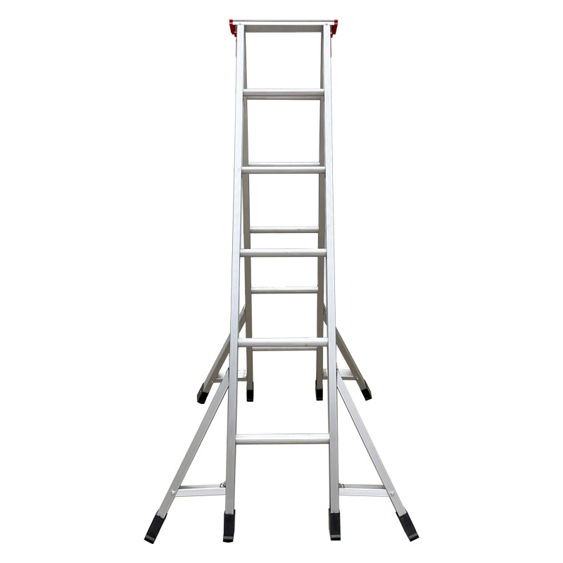 兴航发 XHF-LCR300 铝合金槽型人字梯 3M 银白色按件销售