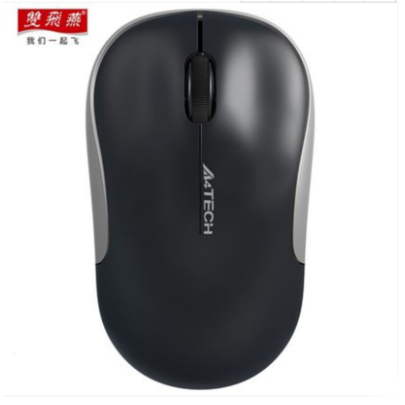 双飞燕 G3-300N 双飞燕无线鼠标 黑灰色按支销售