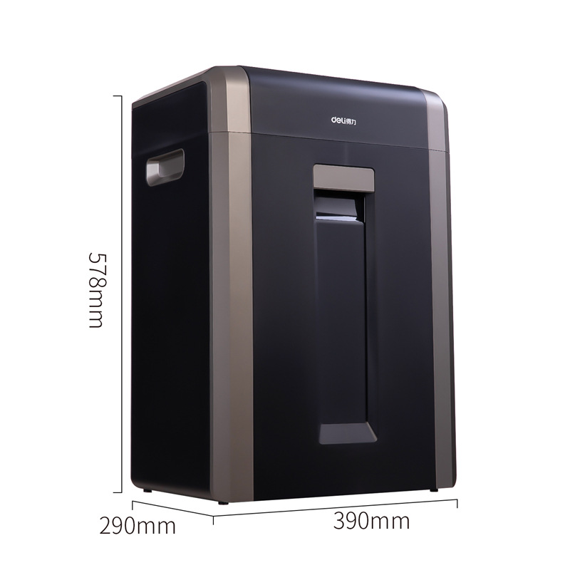 得力 14403 碎纸机 德标4级 黑色按（台）销售