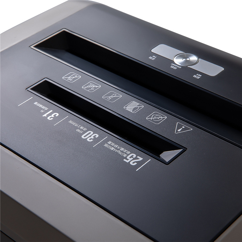 得力 14403 碎纸机 德标4级 黑色按（台）销售