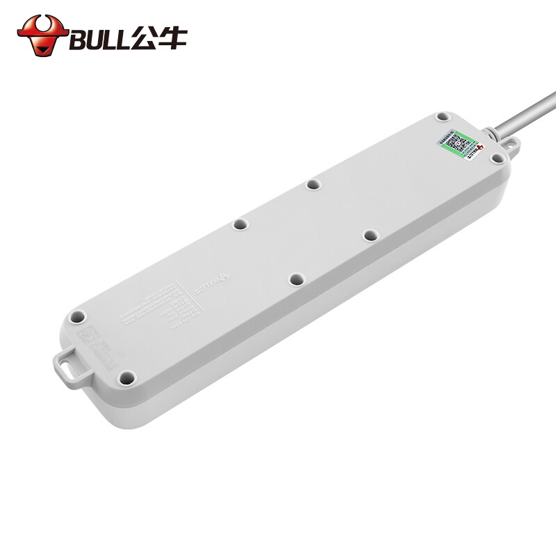公牛 GN-B5040 单控四联插座（新） 1.8米 白色按（个）销售