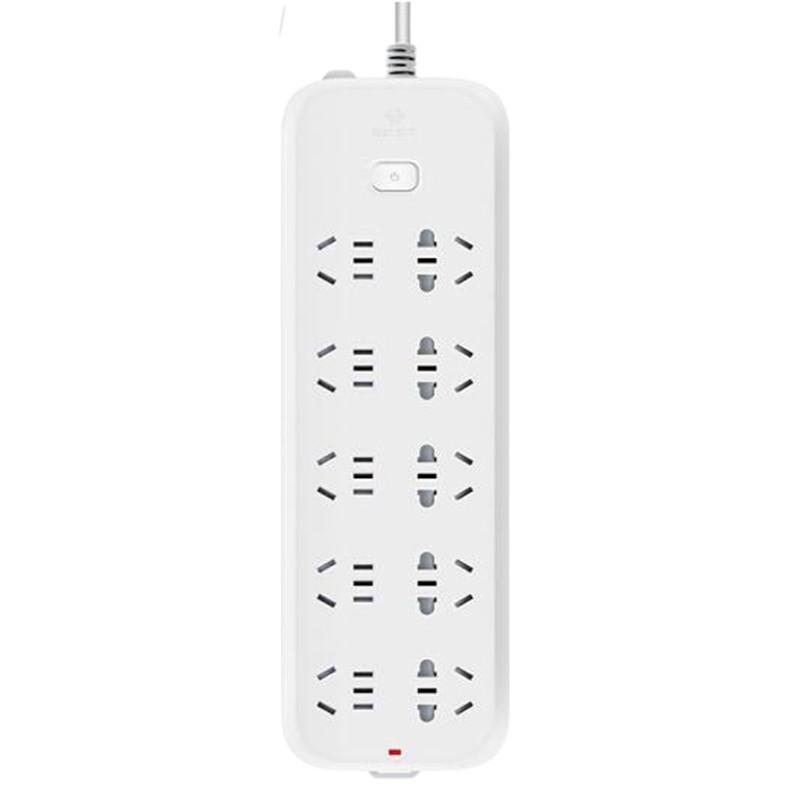 公牛 GN-B50A0 单控十联插座（新） 3米 白色按（个）销售