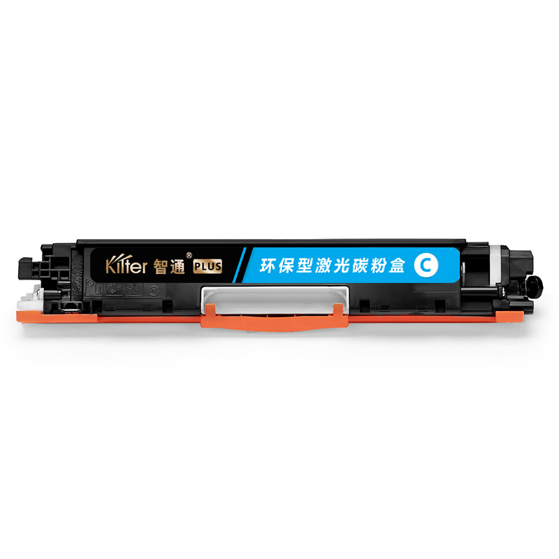 Kilter智通 ZT-PLUSCE311A/CF351A-C-F 粉盒 单支装 蓝色 打印量:1000页(A4,5%);适用机型:HP LaserJet CP1025 M175a M175nw M275 LBP7010C LBP7018C按支销售