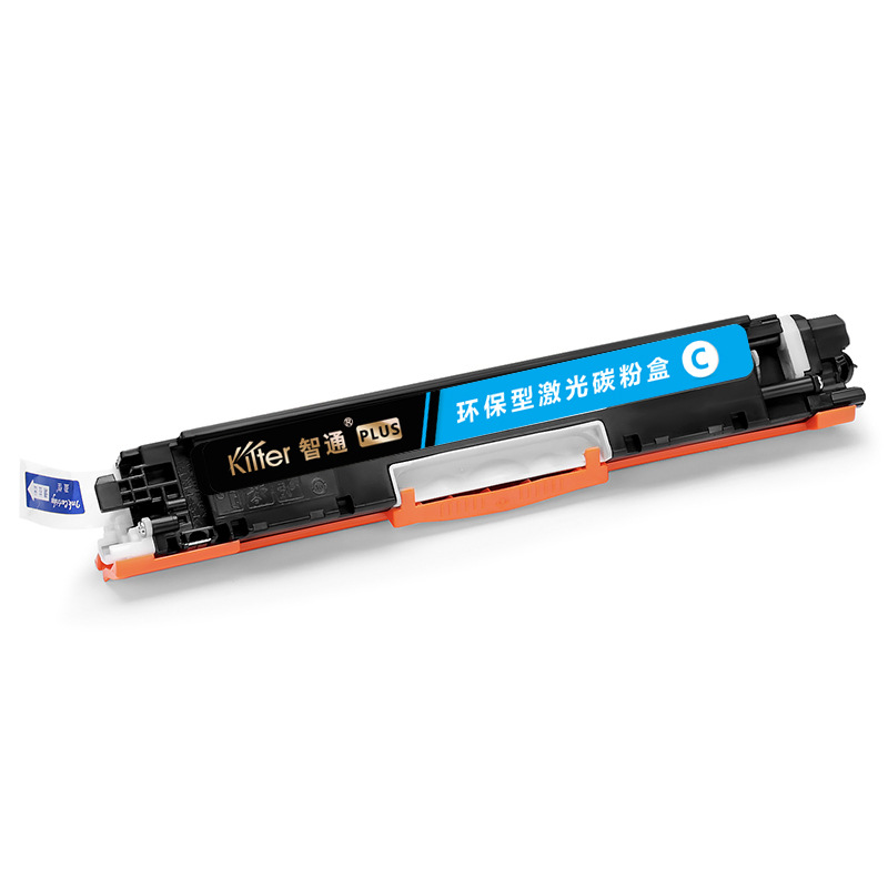 Kilter智通 ZT-PLUSCE311A/CF351A-C-F 粉盒 单支装 蓝色 打印量:1000页(A4,5%);适用机型:HP LaserJet CP1025 M175a M175nw M275 LBP7010C LBP7018C按支销售