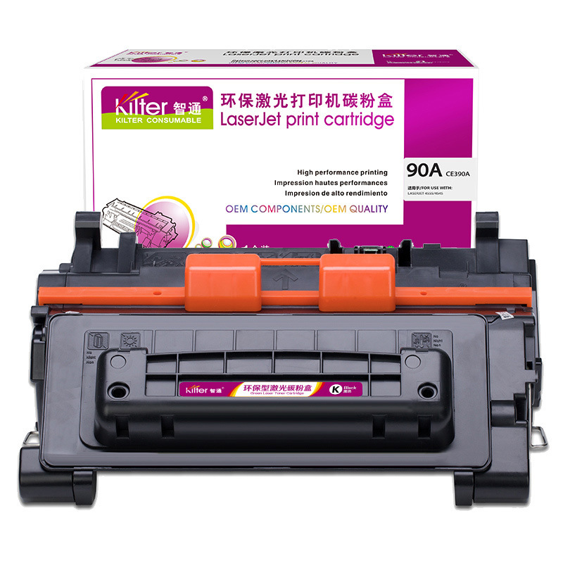 Kilter智通 ZT-CE390A 硒鼓 单支装 黑色 打印量:10000页(A4,5%);适用机型:HP LaserJet Enterprise600 M602n 600 M601n 600 M603n M4555 M4555f按支销售