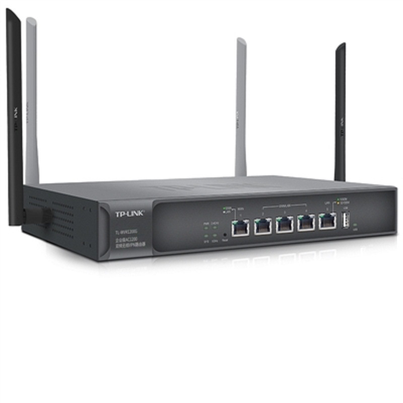TP-LINK TL-WVR1200G 双频无线企业VPN路由器 1200M 黑色按（件）销售