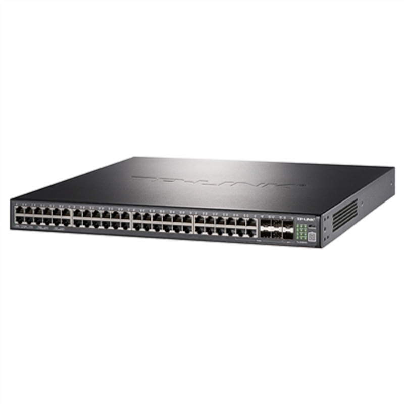 TP-LINK TL-SG2226PE 简单网管POE网络交换机24GE(PoE)+2SFP 26口全千兆 黑色按台销售